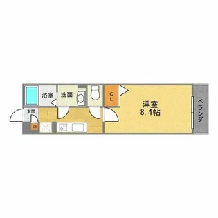 ラパンジール加島【2階】の間取り
