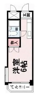 リアルシティ本城B棟【4階】の間取り