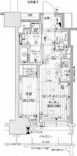 プレサンスロジェ大須白川公園【15階】の間取り