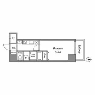 レジデンス名古屋千代田【9階】の間取り
