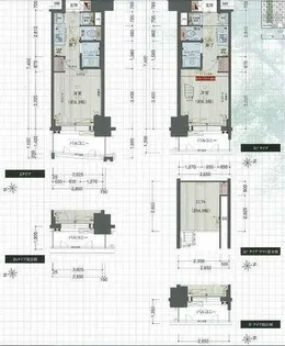 プレサンス金山グリーンパークス【9階】の間取り