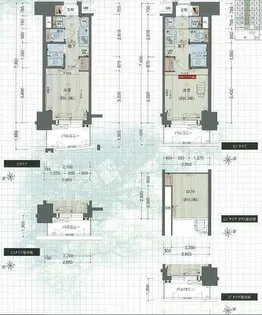 プレサンス金山グリーンパークス【7階】の間取り