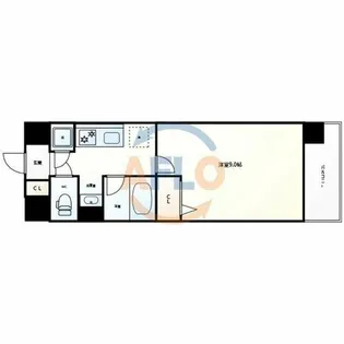 AH-BONⅡ【3階】の間取り