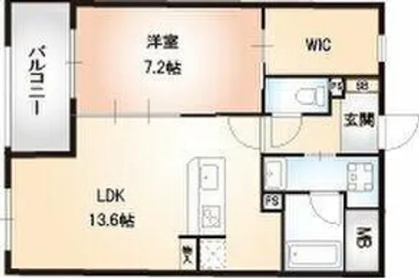 ブライト スクエア【3階】の間取り