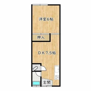 木村アパート【2階】の間取り