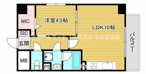クラシスト播磨町【7階】の間取り