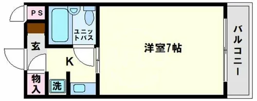 アーク上町台Ⅱ番館【1階】の間取り