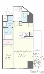 MBC RESIDENCE【5階】の間取り