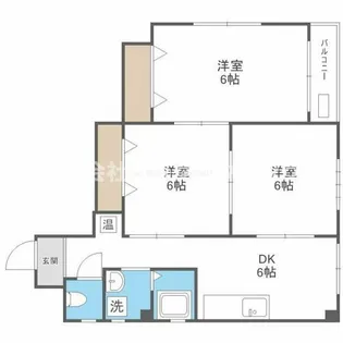 アイリス三井ビル【3階】の間取り