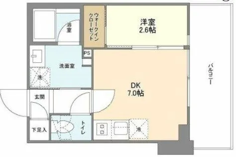 ルフォンプログレ堺筋本町タワーレジデンス【4階】の間取り