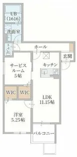 il mio corte高殿【1階】の間取り