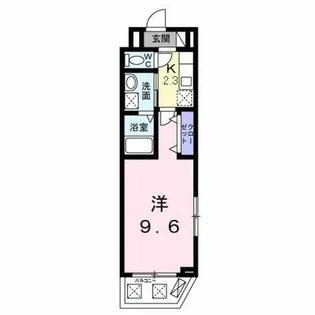 ヒカルサ京田辺大住【2階】の間取り