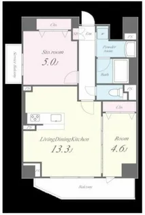 フォレスタ櫻【2階】の間取り