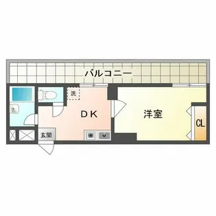 サニーパレス神陵台【4階】の間取り