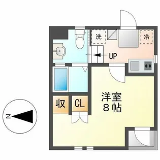 NOVEL KUROKAWA【1階】の間取り