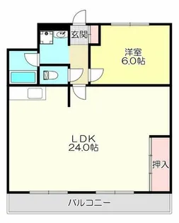 ステーションコート長田【5階】の間取り
