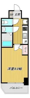 アドバンス神戸ラシュレ【13階】の間取り