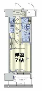 スワンズシティ梅田シエロ【12階】の間取り