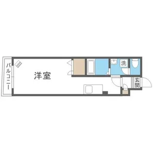 東洋ハイツ A棟【1階】の間取り