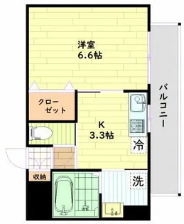 アミル9【3階】の間取り