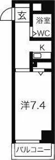 ジョイフル名古屋駅前【5階】の間取り