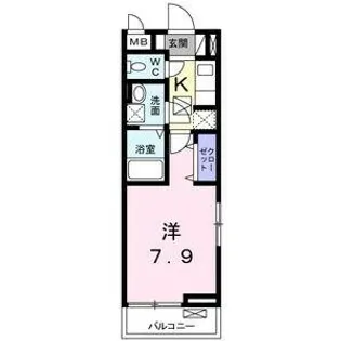 サンライズ 12【2階】の間取り