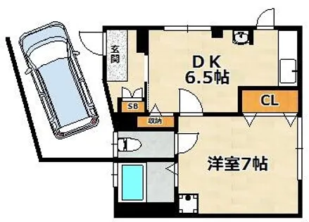 兵庫県神戸市兵庫区熊野町5丁目【一戸建】の間取り
