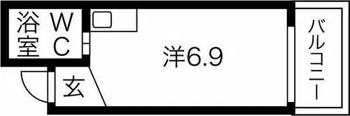 カーサ柳原【3階】の間取り