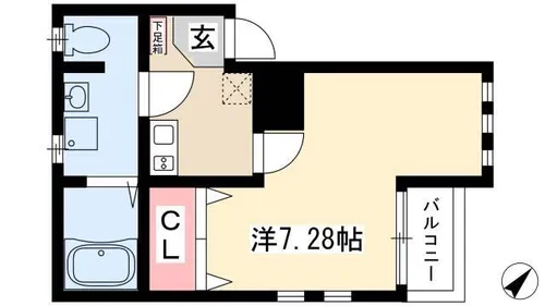 Soleil Levant Ⅱ【4階】の間取り