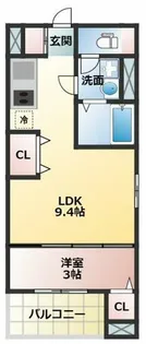 リアライズ垂水Ⅱ【3階】の間取り