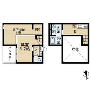 アイルーム並木(i-Room並木)【1階】の間取り
