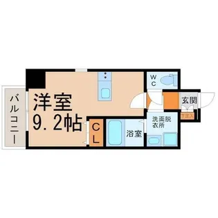 アレーヌコート金山【6階】の間取り