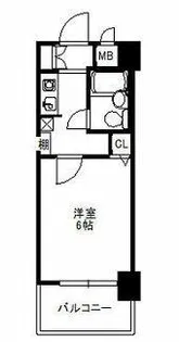 フォーラム白金【204号室】の間取り
