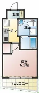 SELENiTE江坂ルフレ【10階】の間取り