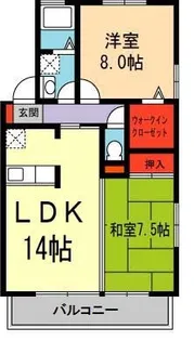 フェルトラウト24【A207号室】の間取り