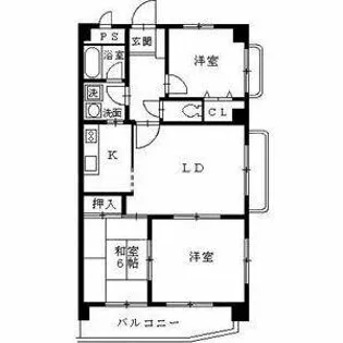 ファミール一社【2階】の間取り