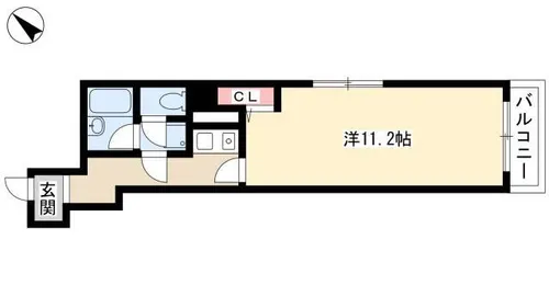HKビル第一【5階】の間取り
