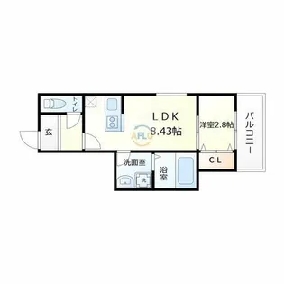 Well-Being巽西【1階】の間取り