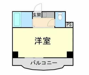 三景マンション【1階】の間取り