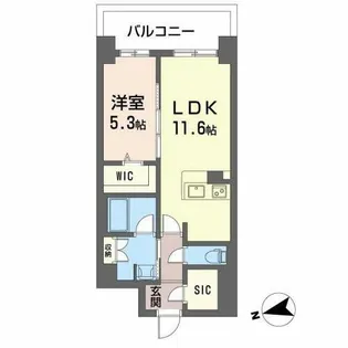 ケイマン【0902号室】の間取り