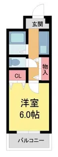 VIVANT西宮(ヴィヴァン西宮)【302号室】の間取り