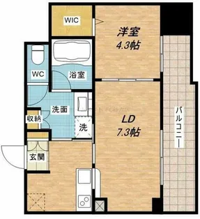 アーバネックス本町【13階】の間取り