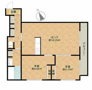 ROYAL MAISON茨木【3階】の間取り