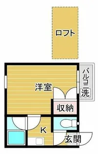 パウリスター【1階】の間取り