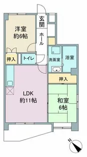 プロクシィスクエア牧の原【4階】の間取り