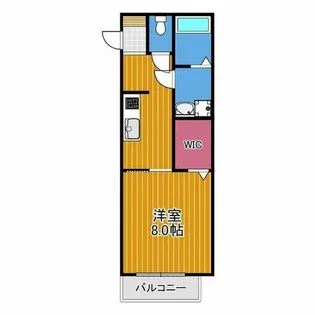 メゾン・ド・ソレイユ【2階】の間取り