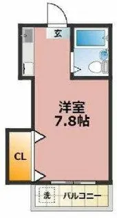山崎マンション【2階】の間取り