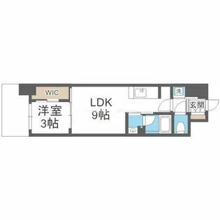 リビオメゾン新大阪【14階】の間取り