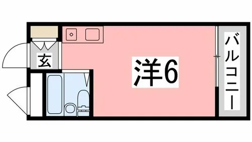 コーポ坂上【202号室】の間取り