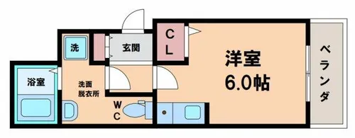はなれ【3階】の間取り